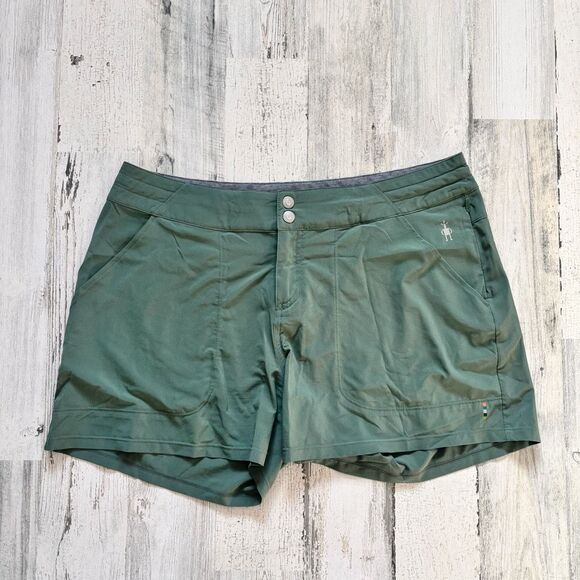 Smartwool - Women's Merino Sport Hike Short in Sage Size L - Picture 1 of 3